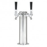 BEER TOWER 3" CYLINDER 2 FAUCET AIR COOLED D4743SDT
